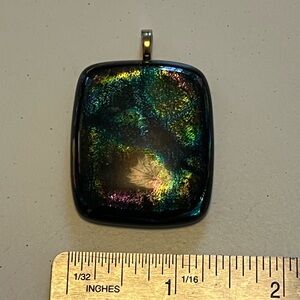 Multicolor Glass Pendant